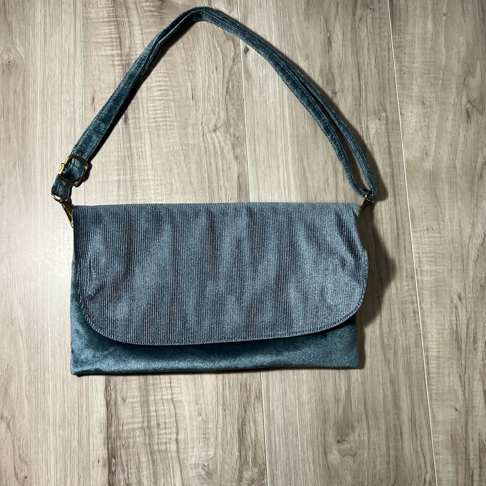 Anthropologie Blue Shoulder Bag